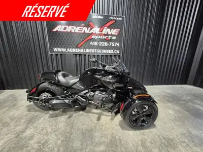 2022 CAN-AM SPYDER F3 (SE6) CAN-AM SPYDER F3 (SE6) 2022 Spyder F3 2022 avec 37 371 km utilisation Pn...