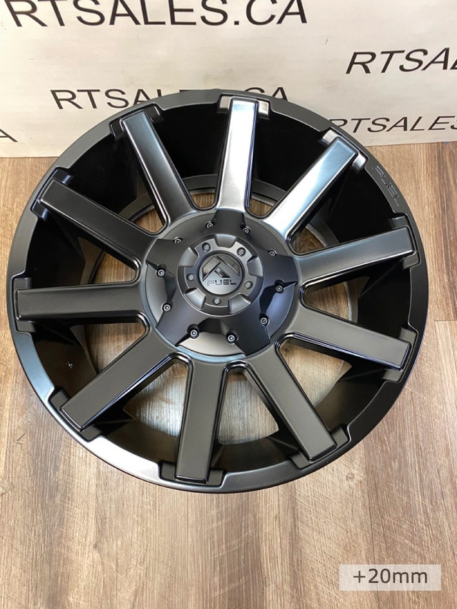 20 inch Fuel Rims 8x180 Chevy 2500 3500 in Tires & Rims in Moncton