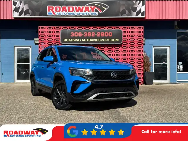 2024 Volkswagen Taos Comfortline Blind-Spot Monitor | Adaptiv...