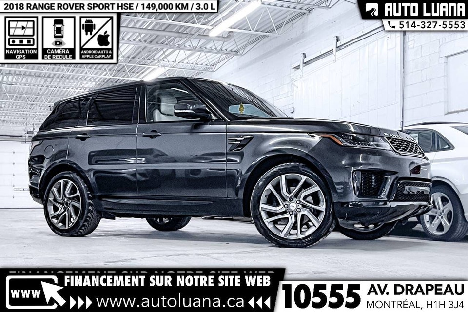 2018 LAND ROVER Range Rover Sport Td6 Diesel HSE 3.0 AWD/CARPLAY | Cars ...