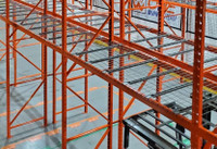 Wire mesh decking for warehouse racking in stock - quick ship