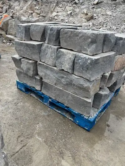 New !!  Drywall  Natural stone edging and curbing - DYI, View more