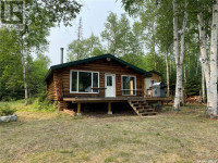 Cabin on McBeth Island Nemeiben Lake, Saskatchewan