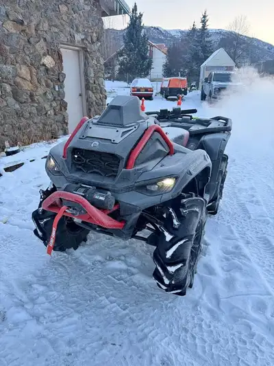 APPLY NOW: https://www.ridecollective.ca/get-pre-approved 2025 CAN-AM OUTLANDER 850 XMR • Rotax 850c...