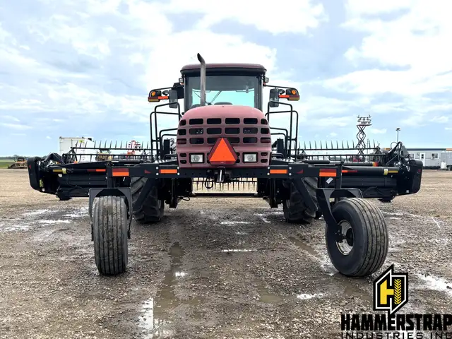 2012 MACDON M155 Swather Windrower w/ 30 Ft Draper Header  in Farming Equipment in Edmonton - Image 8