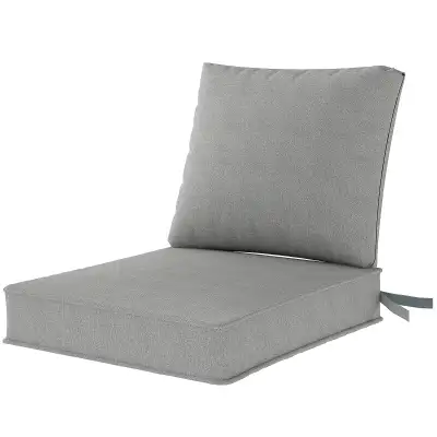 2-Piece Patio Chair Cushions with Ties, UPF50+ Seat Patio Cushio, View more