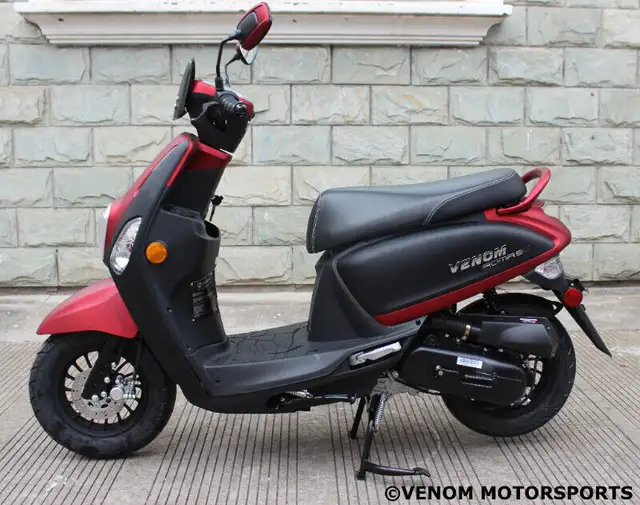 49cc Street Legal Scooter | Automatic Moped | Venom Roma in Scooters & Pocket Bikes in City of Toronto - Image 7