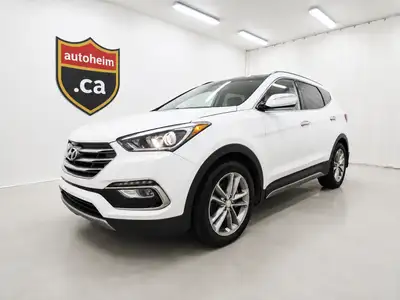 Voici votre prochain compagnon d'aventure! Ce superbe Hyundai Santa Fe Sport blanc 2018 n'est pas qu...