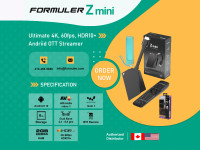 Formuler Z Mini BT1 Android voice Remote with Bonus HDMI Cable