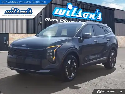 Look at this certified 2026 Kia Sportage Hybrid EX AWD | Leather | Heated Seats + Steering | Remote...