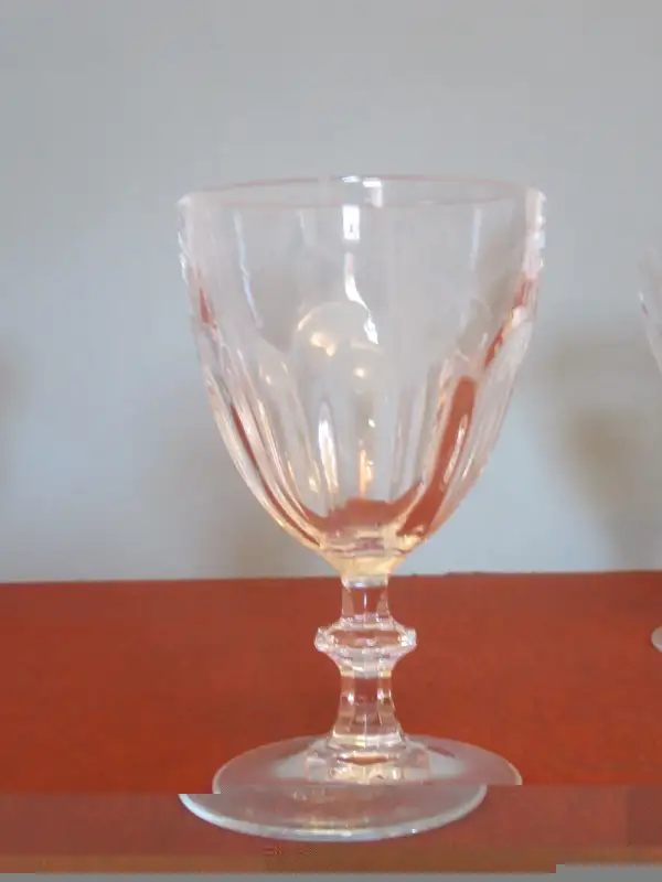 CRISTAL D'ARQUES DURAND RAMBOUILLET CRYSTAL WINE GLASSES, 6.75" in Kitchen & Dining Wares in City of Montréal - Image 4
