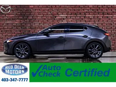 **ACCIDENT FREE - MECHANICALLY CERTIFIED** 73,833 KM This 2021 Mazda 3 GT Sport Hatchback is powered...
