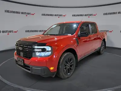 // ACCIDENT FREE!! // Meet the 2024 Ford Maverick Lariat SuperCrew AWD, now available at Haldimand M...