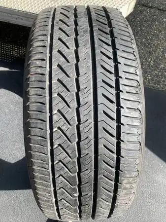a nice all season performance yokohama tire in great shape with lots of tread (1 TIRE ONLY) size 235...