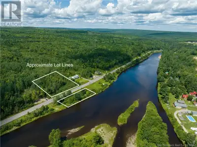 Have you been on the hunt for a waterfront lot on the Nashwaak River? Here is a beautiful building l...