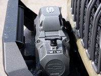 Adds: 17 Inch KMC KM727 Wrath Wheels 35 Inch Toyo Open Country A/T III Tires Mopar Reinforced Spare... (image 3)