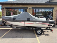 16’6” Length! 60HP Mercury 4Stroke Outboard Motor! Minn Kota Trolling Motor Included! Trailer Includ... (image 1)
