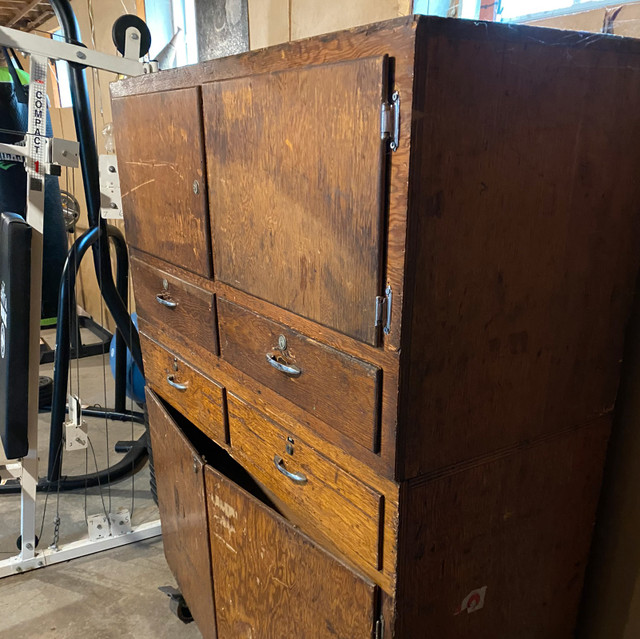 Unique antique Industrial cabinet -  one of a kind  in Hutches & Display Cabinets in Bridgewater - Image 2