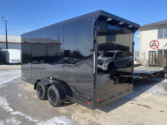 2024 Discovery 7' x 16' x 84" V-Nose Enclosed Trailer in Cargo & Utility Trailers in Regina - Image 3