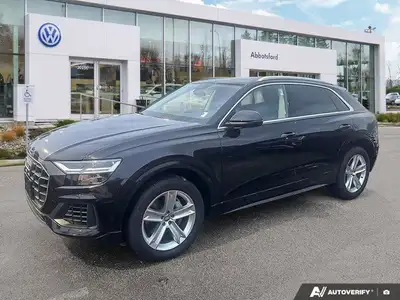 This Audi Q8 delivers a Intercooled Turbo Gas/Electric V-6 3.0 L/183 engine powering this Automatic...