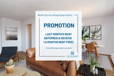 QEW & HWY 10 | 1.5 Months Rent Free | Call Now!