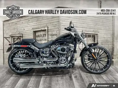 2025 Harley-Davidson FXBR - Breakout™ Dare to stare. With a wide rear tire, bobtail rear fender, lon...