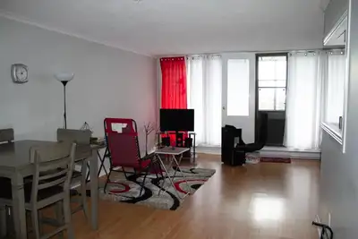 This open concept living space has great views of downtown Halifax. You have the luxury of city livi...