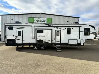 2 Bedroom Fifth Wheel, First For a Lake Lot! Embark on your next journey with the 2021 Dutchmen Atla...
