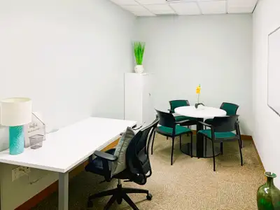 Get started right away with a ready-to-use office space to rent for two. Make a home for your busine...