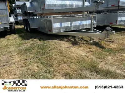 Welcome to Allan Johnston Repair & Sales One Sixteen 7x16 Galvanized Tandem Utility Trailer Standard...