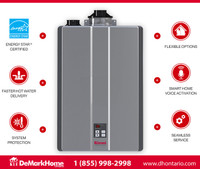 Tankless - Water Heaters - Lease to Own - FREE Installation >>>>