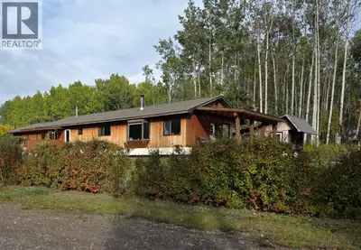 A rare opportunity just minutes from Smithers! This exceptional one owner 14.3-acre waterfront prope...