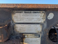 2002 Knight Double Drop RGN Lowbed 10 wide Lowboy mechanical detach neck., 10x24 main deck 2 pin nec... (image 2)