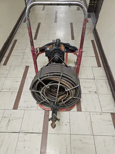 Heavy Duty Drain Snake / Sewer Auger – $600 OBO, View more