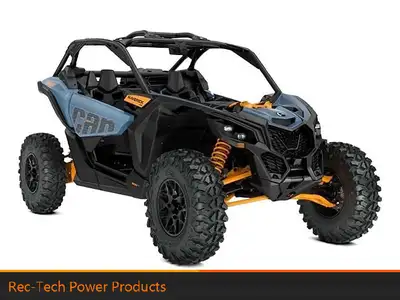 2026 Can-Am Maverick X3 DS TURBO Scandi Blue & Orange Crush New Arrival: 2026 Can-Am Maverick X3 DS...