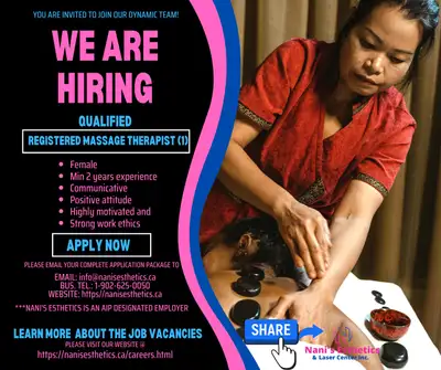 Massage Therapist Position: We are looking to recruit a professional, courteous Massage Therapist to...