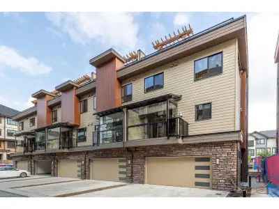 Yorkson Park East! New 3915 SqFt luxury T/H in one of Willoughby's best locations. This unique 4 bed...