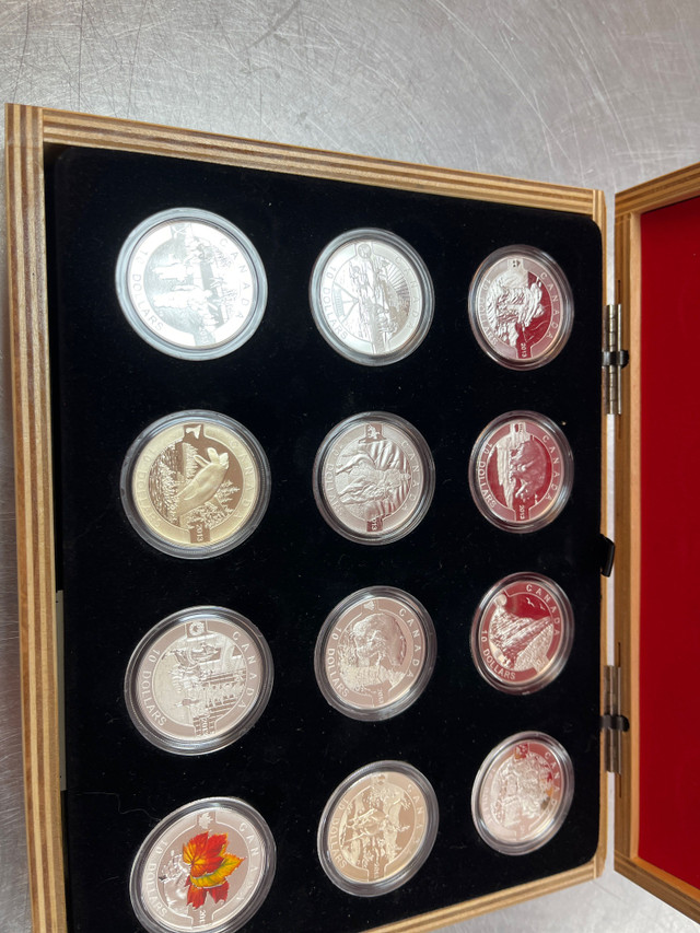 Ensemble 12pieces 10$ argent monnaie royale o Canada 2013 dans Art et objets de collection  à Laval/Rive Nord - Image 2