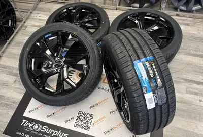 Replica A21 Wheels and All-Season Tires Fits Audi Q5, SQ5 -Wheel Size: 20x8.5J -Offset: 25 -Bolt Pat...