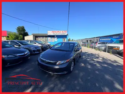 2012 Honda Civic LX 122KM CERTIFIED-WARRANTY On SUMMER Sale!!! The Honda Civic Features The Reliable...