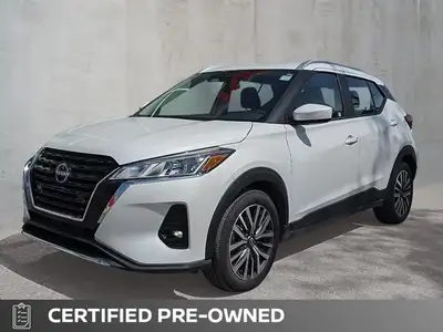 ONE OWNER, CLEAN CARFAX, CERTIFIED PRE-OWNED, Apple CarPlay, Android Auto, 8-inch NissanConnect touc...