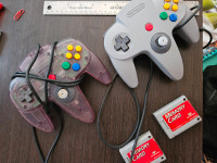 REDUCED FOR QUICK SALE- N64 controllers memory sticks set