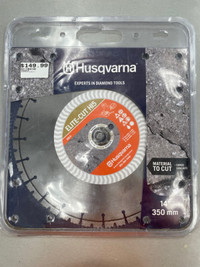 Husqvarna 14" HI5 Elite-Cut Diamond Saw Blade Wet/Dry 542774541