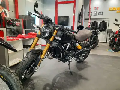 The 2025 Ducati Scrambler 1100 Sport Pro delivers a powerful and refined scrambler experience with p...
