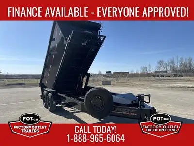 Welcome to Factory Outlet Trailers! New 14ft Roll Off Dump Trailer from Horizon Trailers - 14ft Bin...