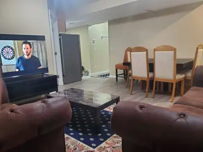 Newly built legal Furnished 2 Bedrooms Basement suite - Sep ENTR