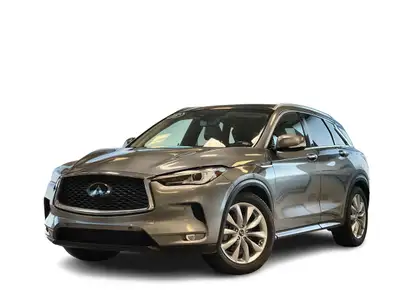 Odometer is 8931 kilometers below market average! Recent Arrival! 2019 INFINITI QX50 Local Trade, Le...