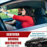 Certified Driving Instructor- G2 &G, Highly Experienced