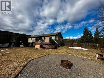 Private 5.41-acre property with beautiful views of Seaton Mountain and a short walk to the Bulkley R...