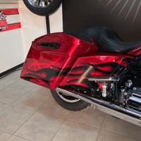 2014 + STRETCHED SIDE COVER EXTENDED HARLEY BAGGER FLH